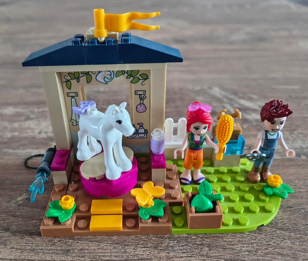 Lego pony wasstal 41696, Ophalen of Verzenden, Zo goed als nieuw, Complete set, Lego