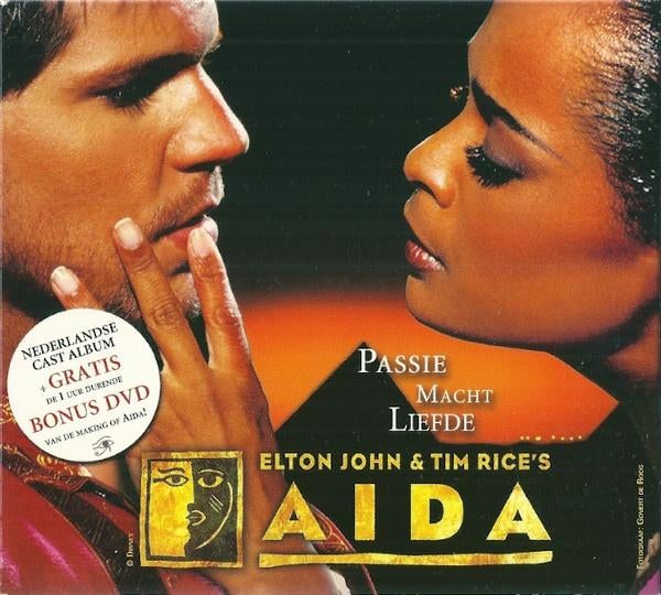 Musical C.D. (2002) AIDA - Nederlandse Cast Album + DVD, Ophalen of Verzenden, Gebruikt, Filmmuziek en Soundtracks
