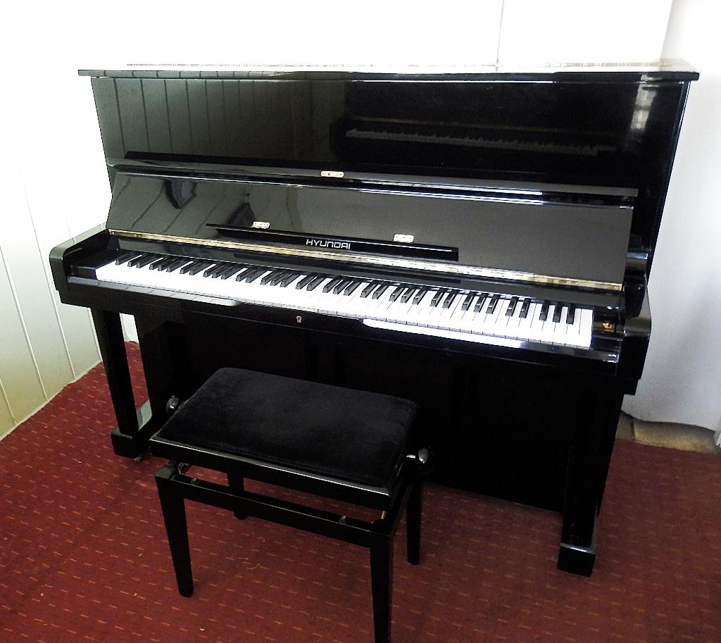 In prijs verlaagd: Hoog model Hyundai piano-transport kan(!), Ophalen, Zwart, Zo goed als nieuw, Piano