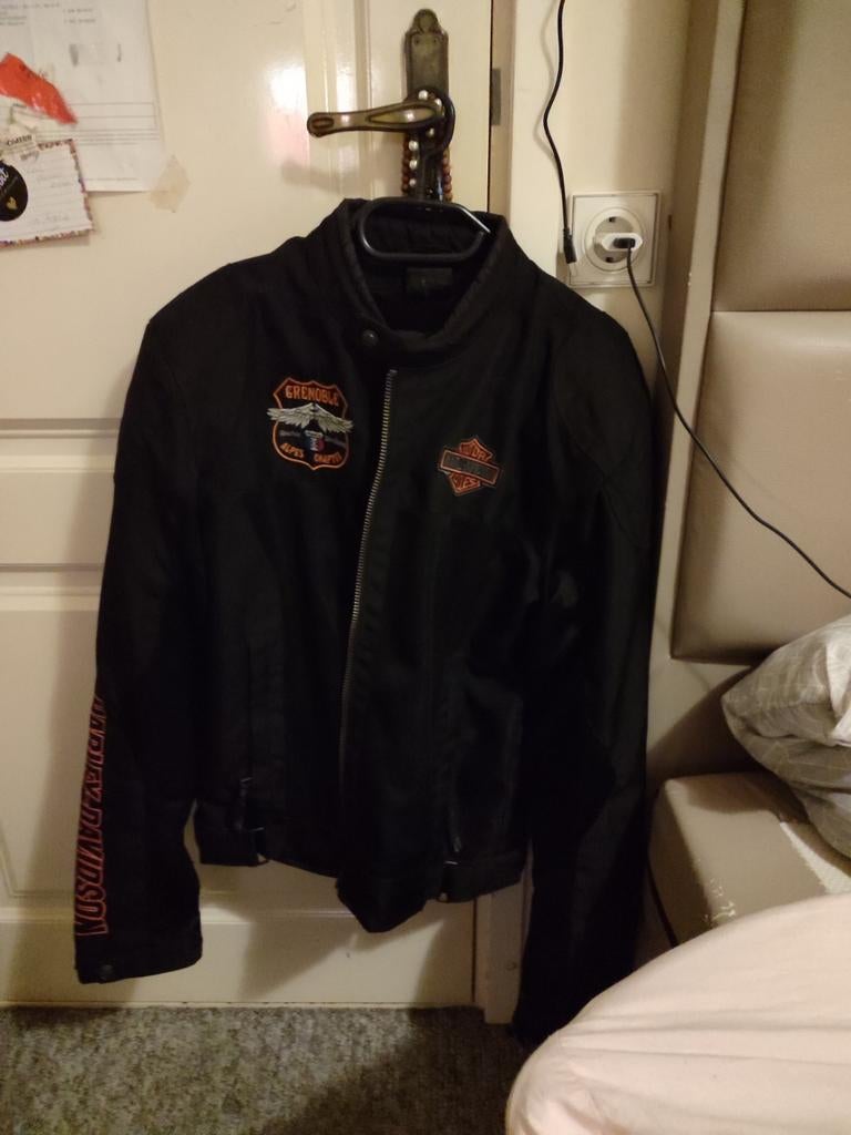 Harley Davidson mesh riding jacket maat L, Kleding | Heren, Maat 52/54 (L), Zwart, Ophalen of Verzenden, Zo goed als nieuw