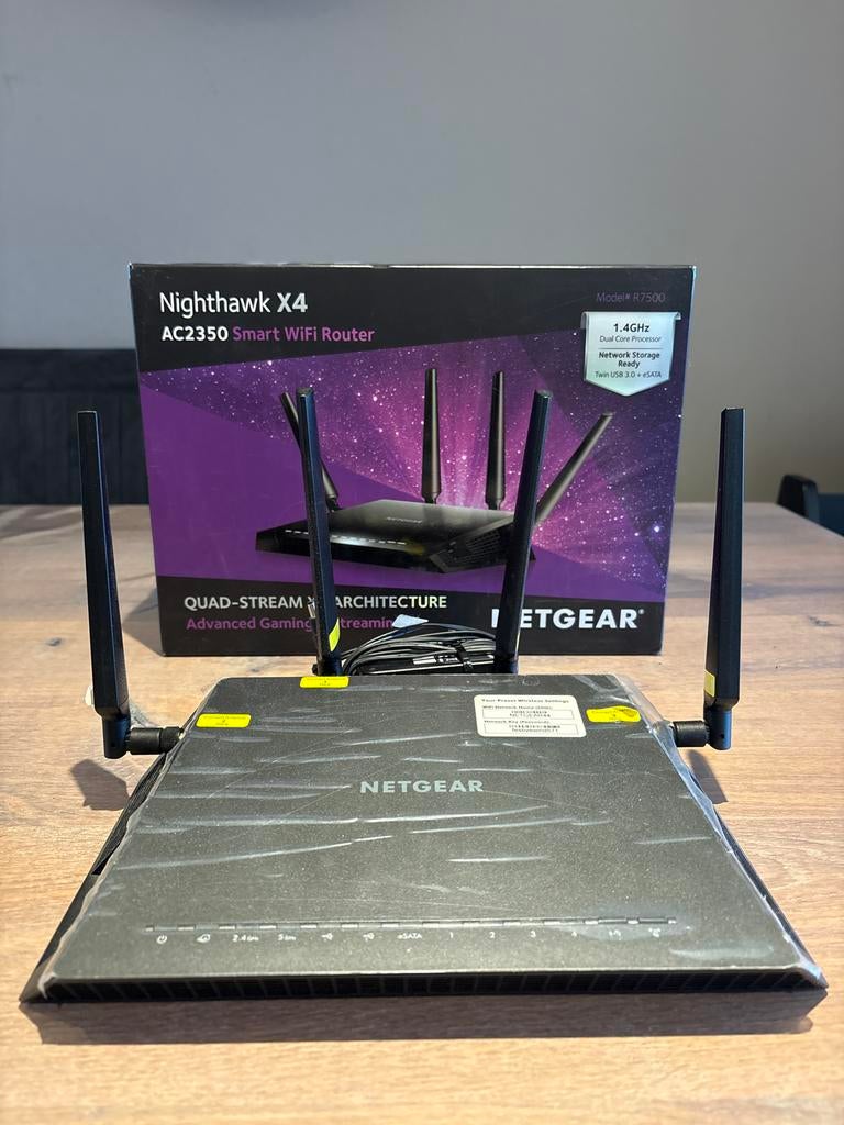 Netgear Nighthawk AC2350 Smart Wifi Router, Ophalen of Verzenden, Gebruikt, Router