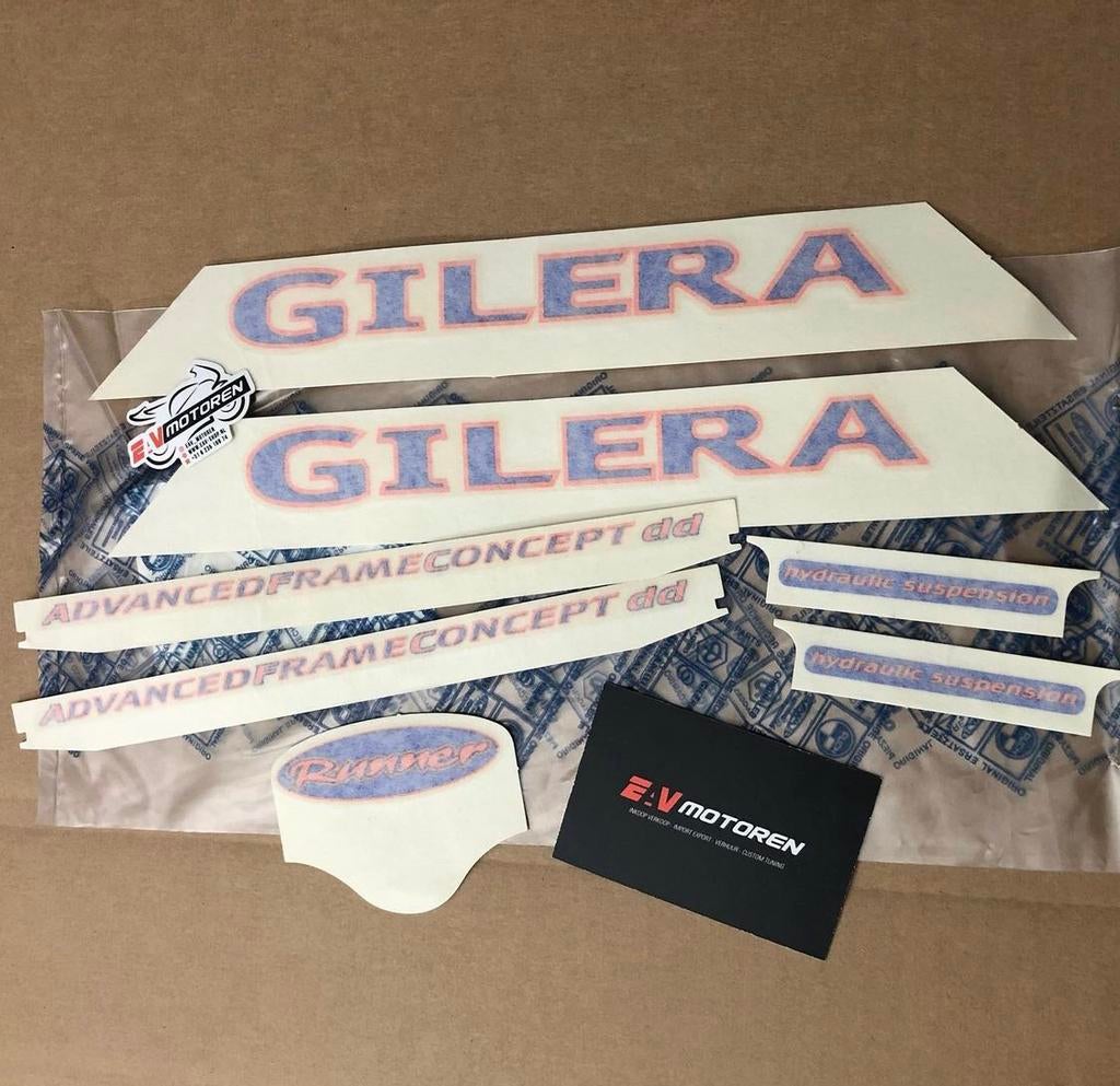 Originele Stickerset Gilera Runner, Ophalen of Verzenden, Zo goed als nieuw