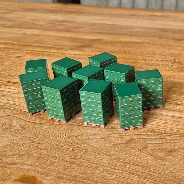 Pallet met Bierkratten – Set van 10 – 1-50, Ophalen of Verzenden, Nieuw, Bus of Vrachtwagen, Overige merken