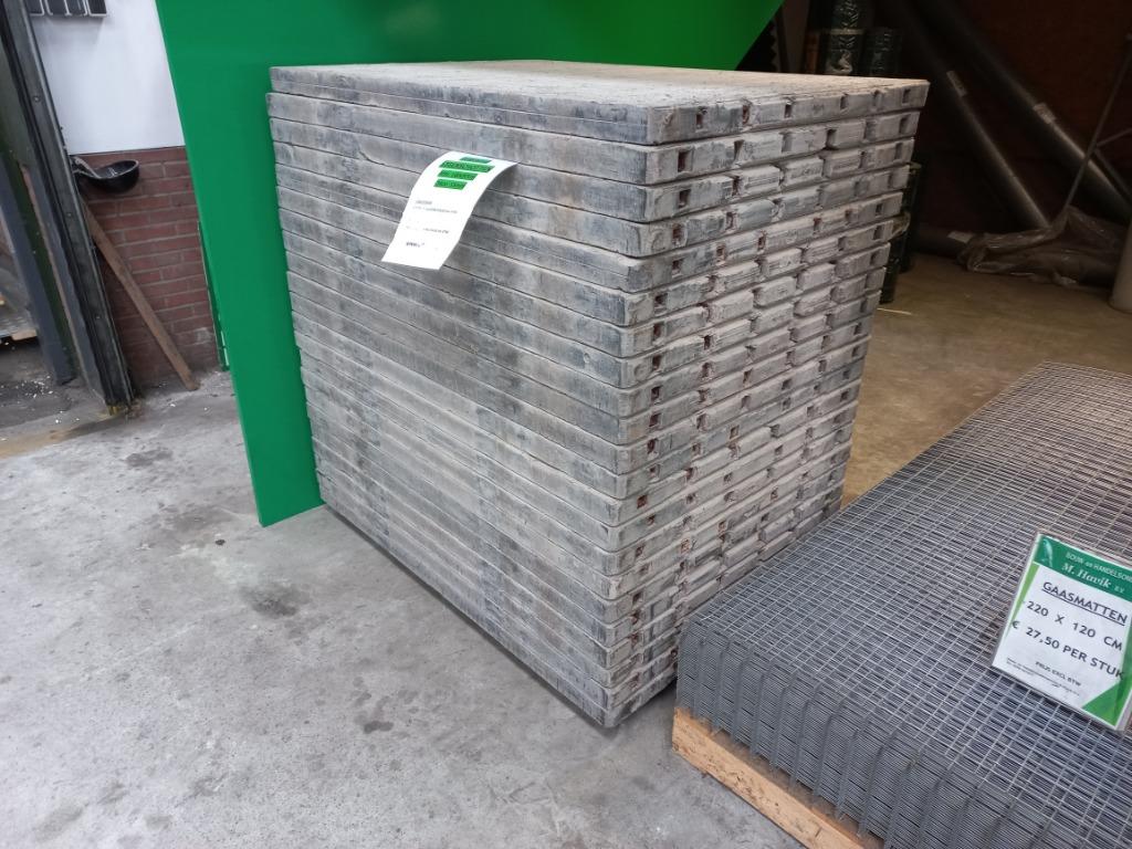 kunststof steenschotten – 140x97x5,5 cm, Tuin en Terras, Ophalen, Kunststof, Gebruikt, Fortweg 3