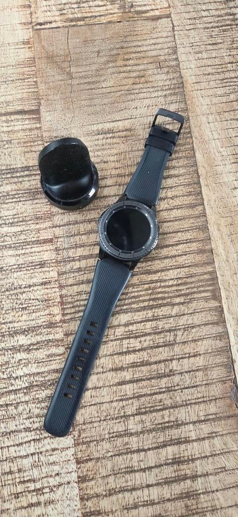 Samsung Gear S3 Smartwatch, GPS, Zwart, Ophalen of Verzenden, Zo goed als nieuw