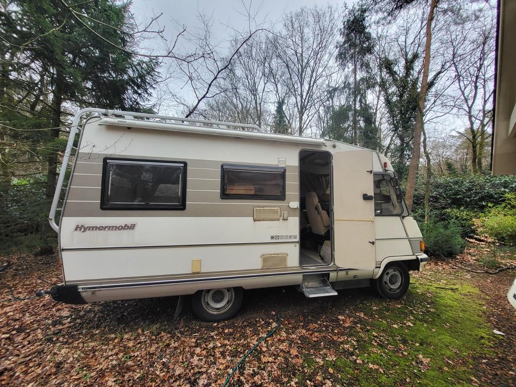 Te koop hymer b534, bj 1991, 215000km klaar voor de vakantie, Caravans en Kamperen, Particulier, Hymer, Half-integraal, Tot en met 4