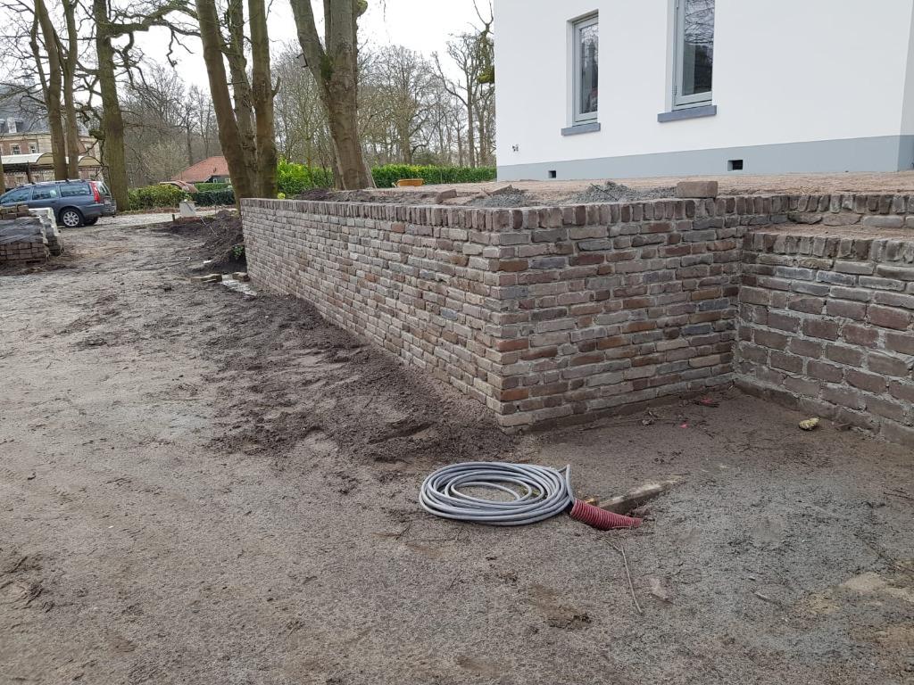 Oude handgebakken walen formaat van metselstenen, Ophalen, Gebruikt, Bakstenen