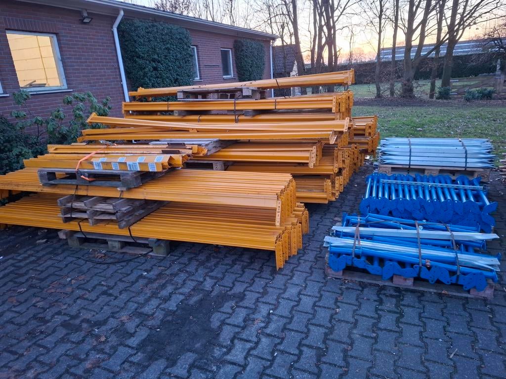 Pallet legbord stelling jungheinrich staander ligger, Doe-het-zelf en Verbouw, Steigers, Ophalen of Verzenden, Overige typen, Minder dan 2 meter