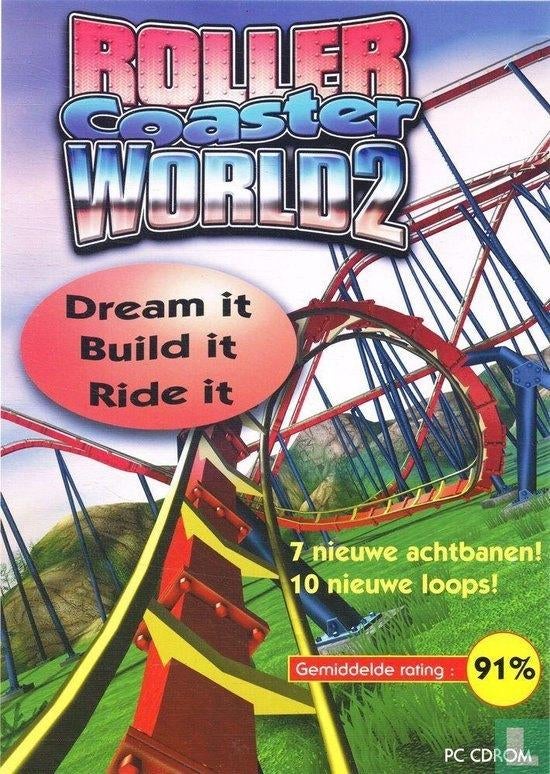 ROLLER COASTER WORLD 2 PC CDROM, Verzenden, 1 speler, Zo goed als nieuw, Vanaf 3 jaar