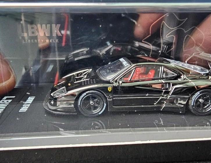 Inno64 F40 LBWK Chrome Black, Ophalen of Verzenden, Nieuw