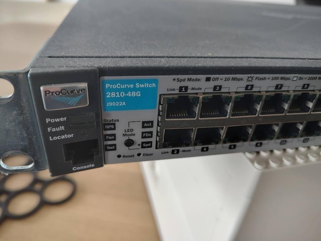 HP ProCurve 2810-48G, Computers en Software, Netwerk switches, Ophalen, Gebruikt