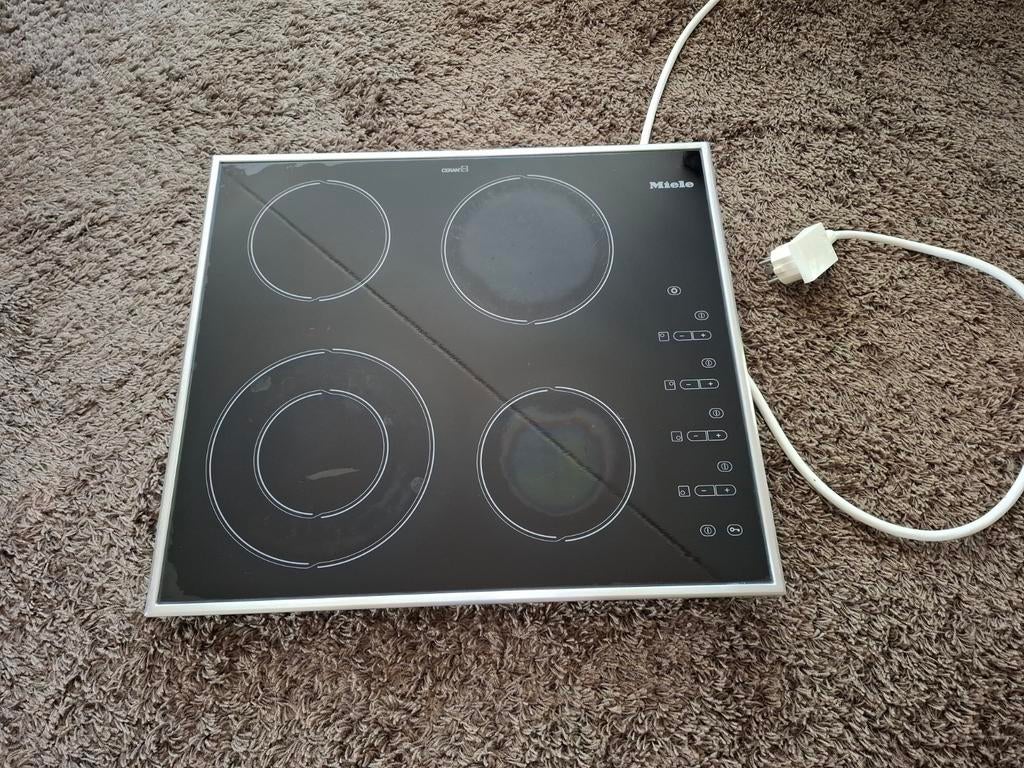 Miele Inductiekookplaat 48x55., Ophalen, Gebruikt, 4 kookzones, Inbouw