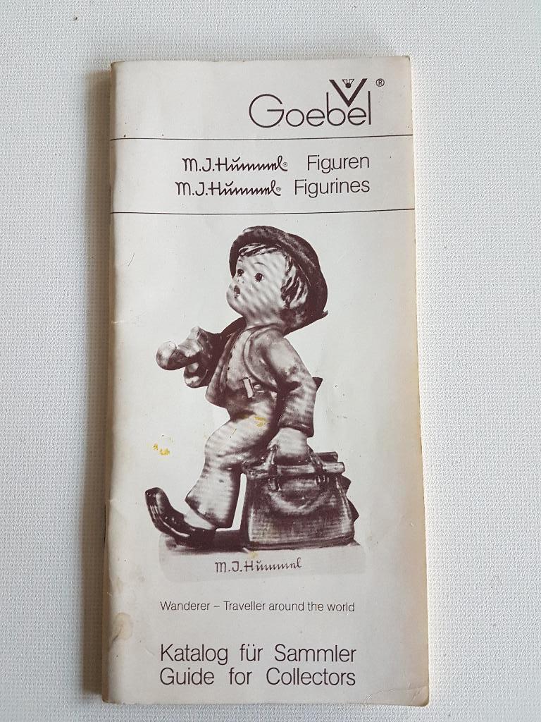 goebel prijslijst hummel figuren, 01-04-1975, Ophalen of Verzenden, Zo goed als nieuw