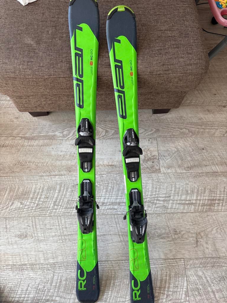 Elan RC 120 Ski's met Waveflex Technologie, Gebruikt, 100 tot 140 cm, Carve, Skiën
