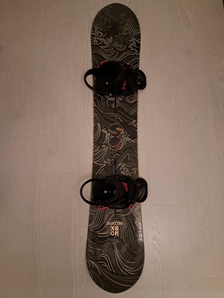 Burton X8 Snowboard 154.5 - Piste/Funpark Board, Sport en Fitness, Snowboarden, Ophalen, Gebruikt, Board
