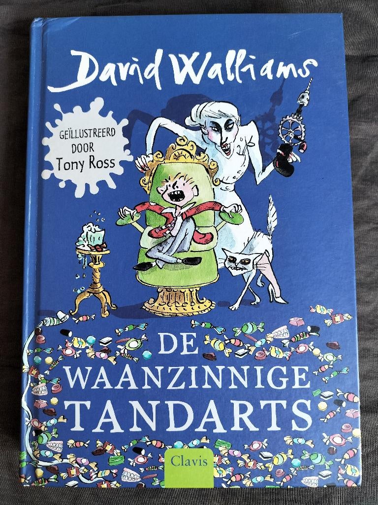 David Walliams - De waanzinnige tandarts, Boeken, Kinderboeken | Jeugd | 10 tot 12 jaar, Ophalen of Verzenden, Zo goed als nieuw