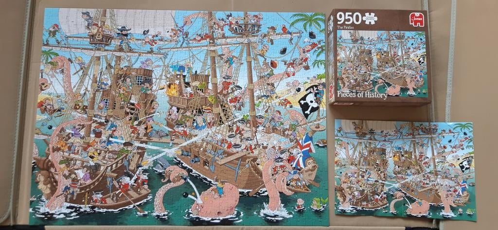 Legpuzzels 950 of 1000 stukjes, Ophalen of Verzenden, 500 t/m 1500 stukjes, Zo goed als nieuw