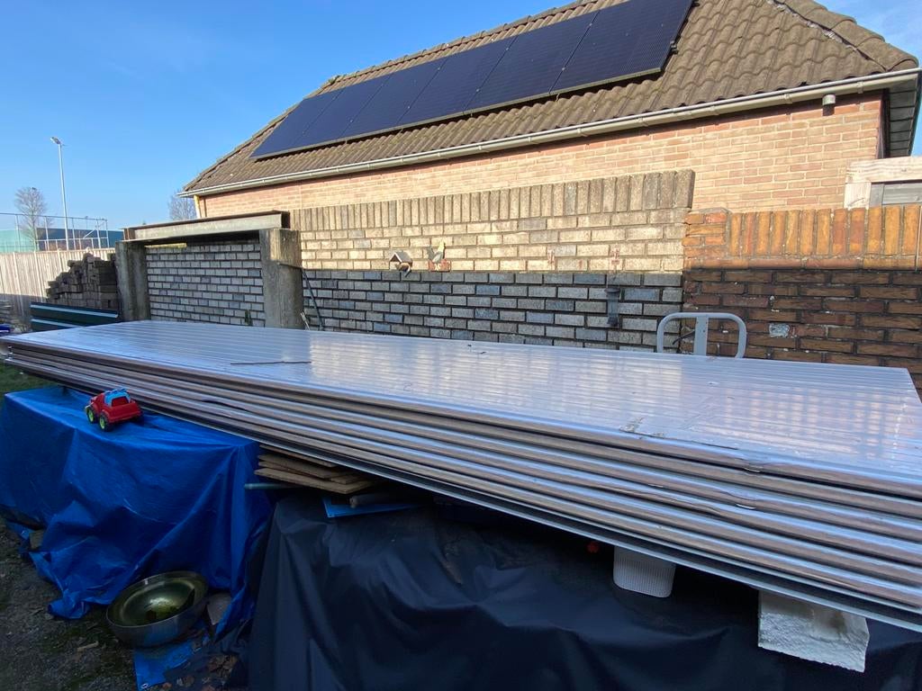 Isolatiepanelen dak/wand, Ophalen, Overige materialen, 4 tot 8 cm, Zo goed als nieuw