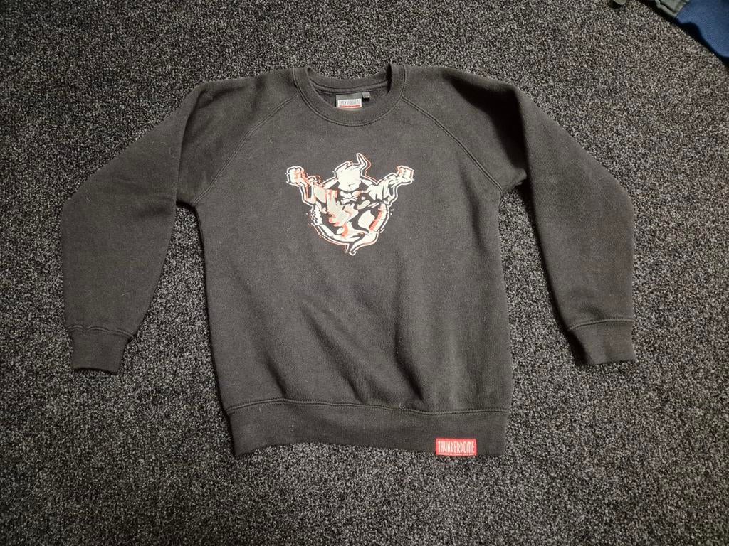 Thunderdome die hard trui mt 116, Kleding | Heren, Ophalen of Verzenden, Nieuw, Overige maten, Zwart