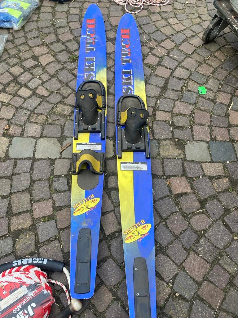 Waterski set incl. wake starter, Watersport en Boten, Ophalen, Met skitouw, Gebruikt, 130 tot 160 cm