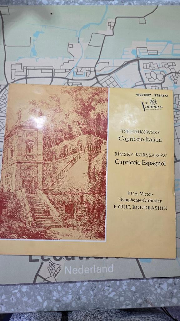 Tschaikowsky Capriccio Italien en  Rimsky-Korssakow, Gebruikt, Opera of Operette, Ophalen of Verzenden, 12 inch