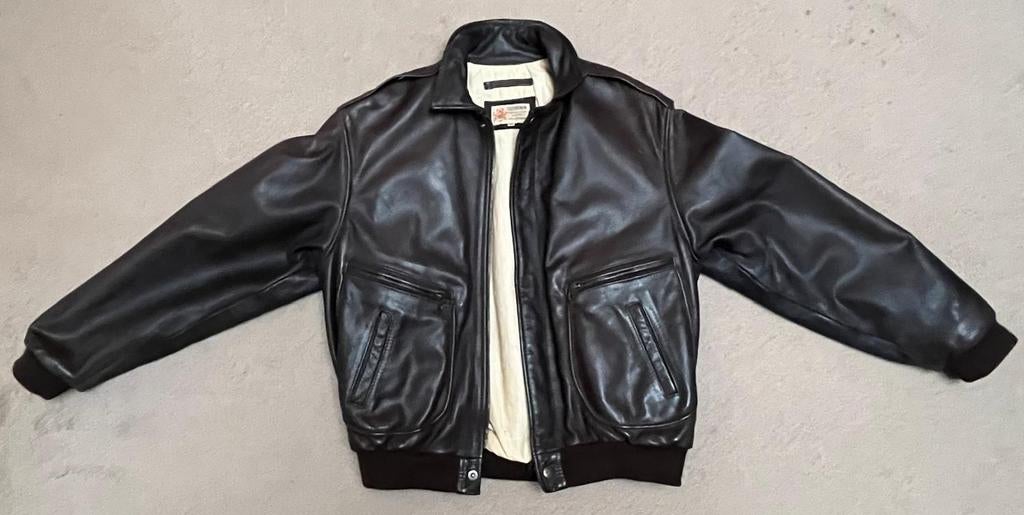 Leren Chevignon jack maat 34, Kleding | Dames, Ophalen, Bruin, Chevignon, Zo goed als nieuw