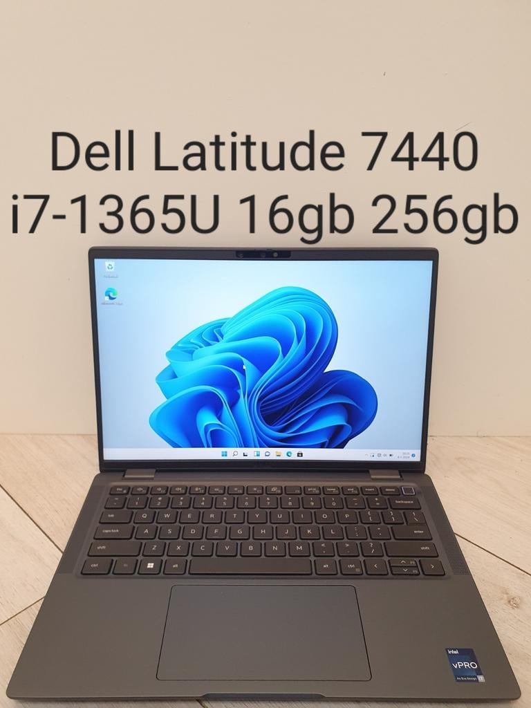Nieuw zonder doos: Dell Latitude 7440 i7-1365U 16gb 256gb, Computers en Software, Windows Laptops, Met videokaart, Qwerty, Nieuw