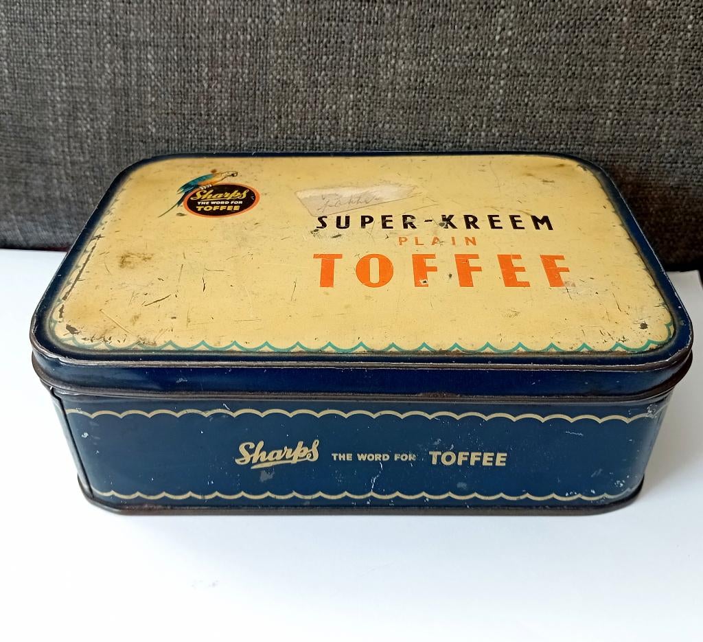 sharps super kreem toffee blik, Verzamelen, Blikken, Ophalen of Verzenden, Overige