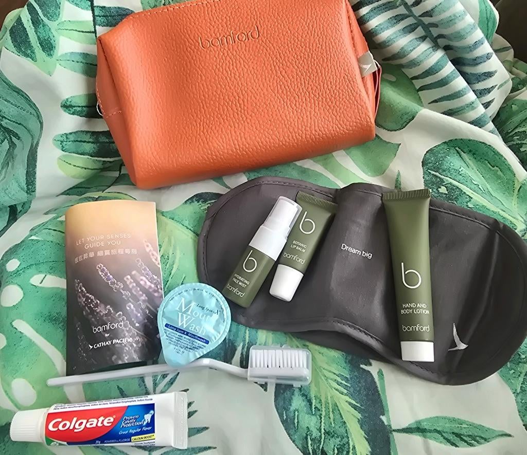 NIEUW Bamford - Cathay Pacific Business Class 2x toilettasje, Verzamelen, Ophalen of Verzenden, Nieuw, Overige typen