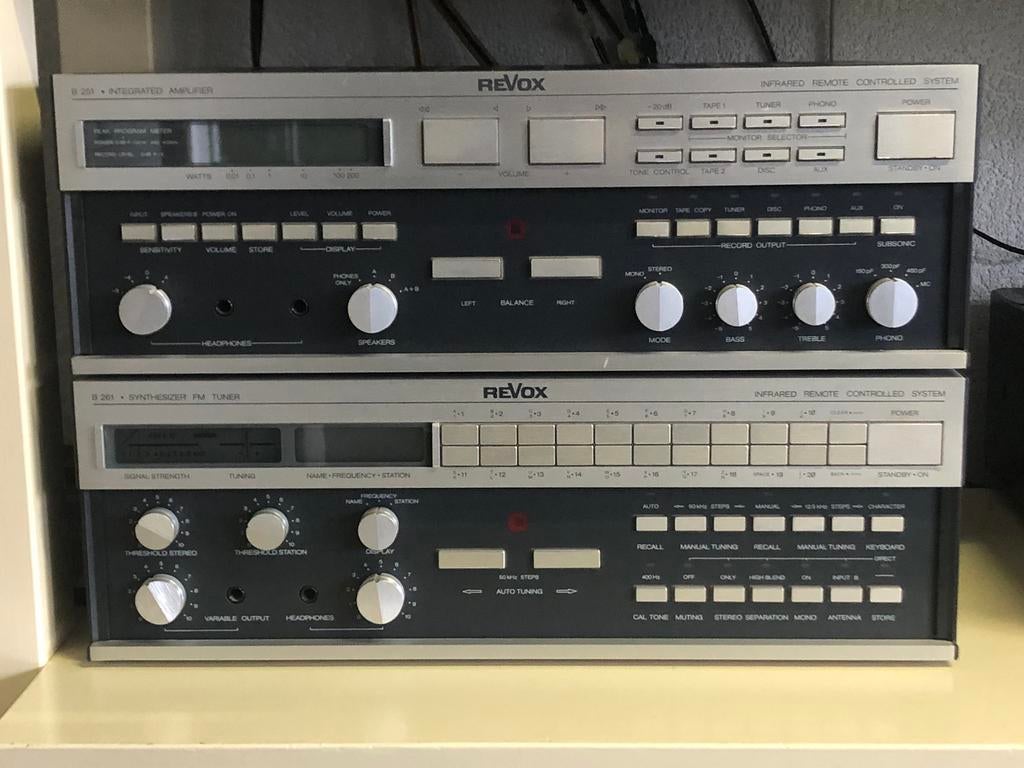 Revox versterker B251, Ophalen of Verzenden, Zo goed als nieuw