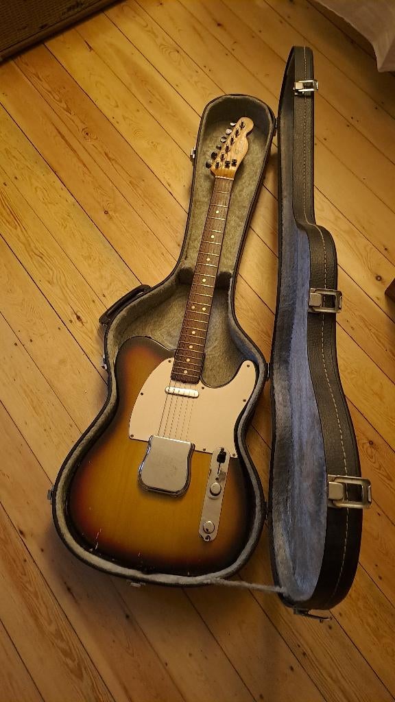 1971 Fender Telecaster custom color sunburst, Ophalen, Gebruikt, Solid body, Fender