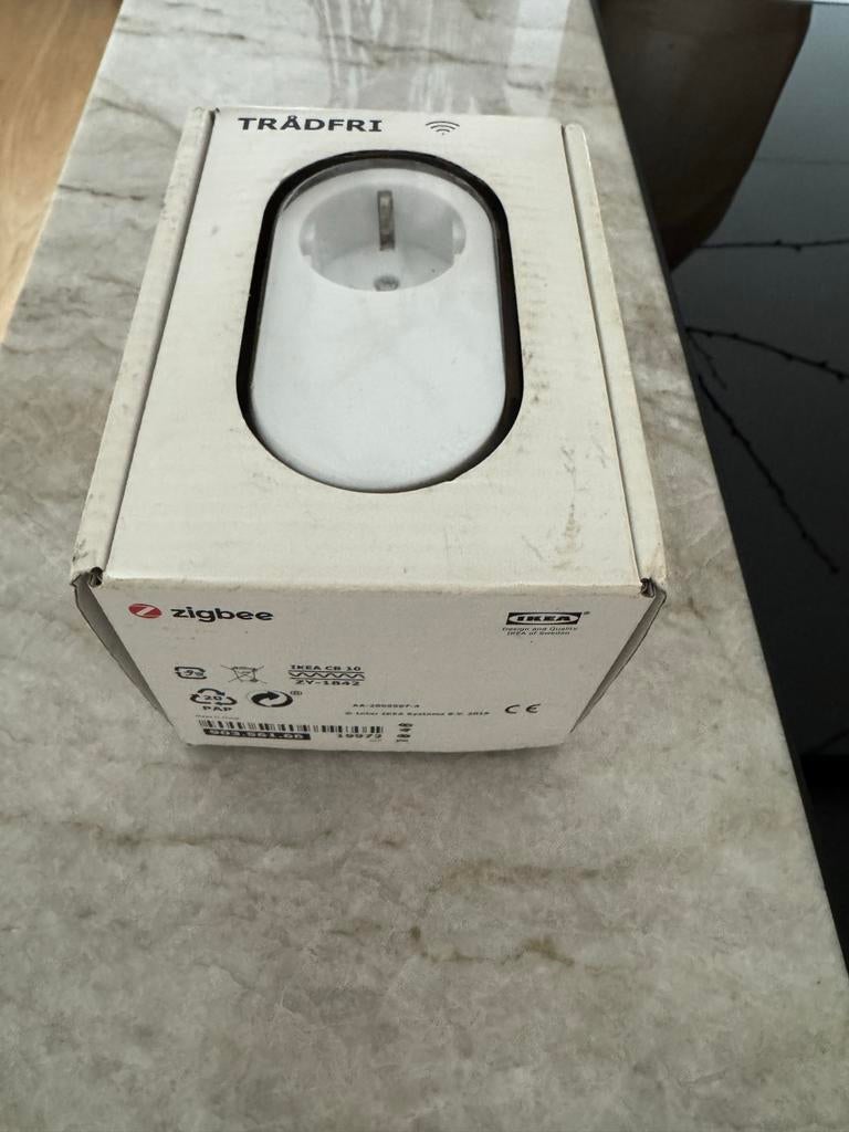 Ikea Tradfri Slimme Zigbee Stekker, Ophalen of Verzenden, Compatibel met smartphone, Nieuw, Draadloos