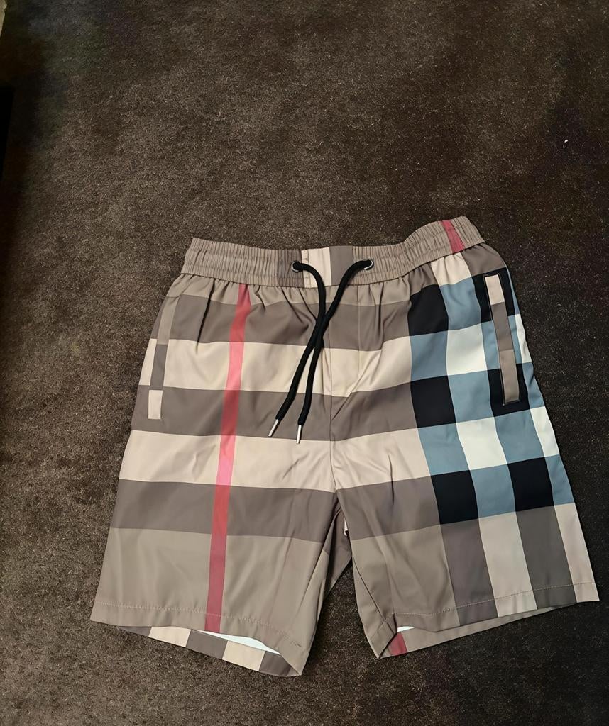 Burberry Korte Broek - Stijlvol en Comfortabel, Kleding | Heren, Overige kleuren, Zwemshort, Burberry, Verzenden