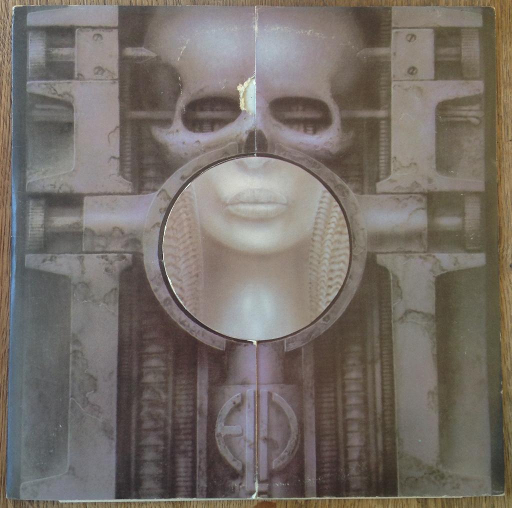 Emerson Lake Palmer Brain Salad Surgery LP 70s prog GIGER, Ophalen of Verzenden, Gebruikt, 12 inch, Progressive