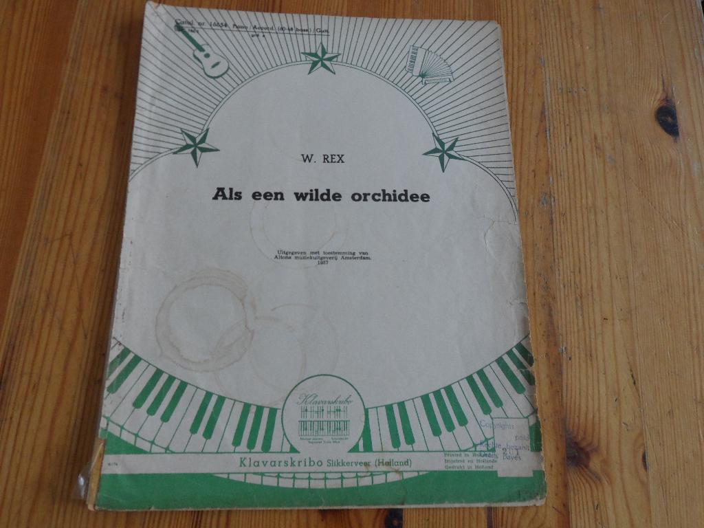 klavarskribo - Bladmuziek, Muziek en Instrumenten, Bladmuziek, Accordeon, Gebruikt, Ophalen of Verzenden, Artiest of Componist