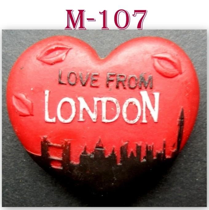 M107 Koelkastmagneet London, Ophalen of Verzenden, Zo goed als nieuw
