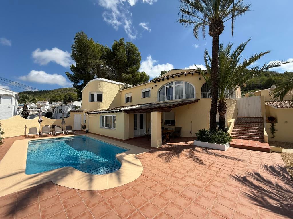 Vakantie villa Mi Reposo te huur  Moraira Costa Blanca Noord, Dorp, Costa Blanca, Wasmachine, Aan zee