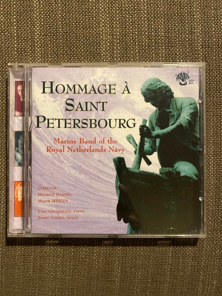 Hommage à Saint-Pétersbourg - Marinekapel CD, Ophalen of Verzenden, Modernisme tot heden, Zo goed als nieuw, Orkest of Ballet