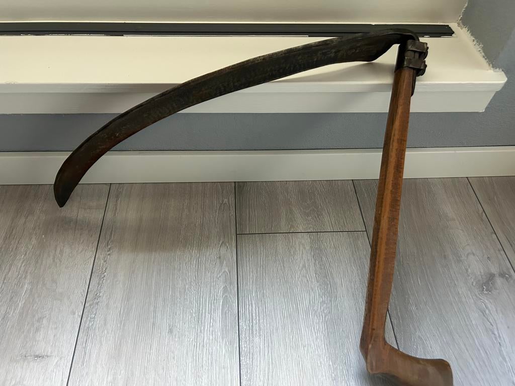Antieke zeis, Antiek en Kunst, Antiek | Gereedschap en Instrumenten, Ophalen