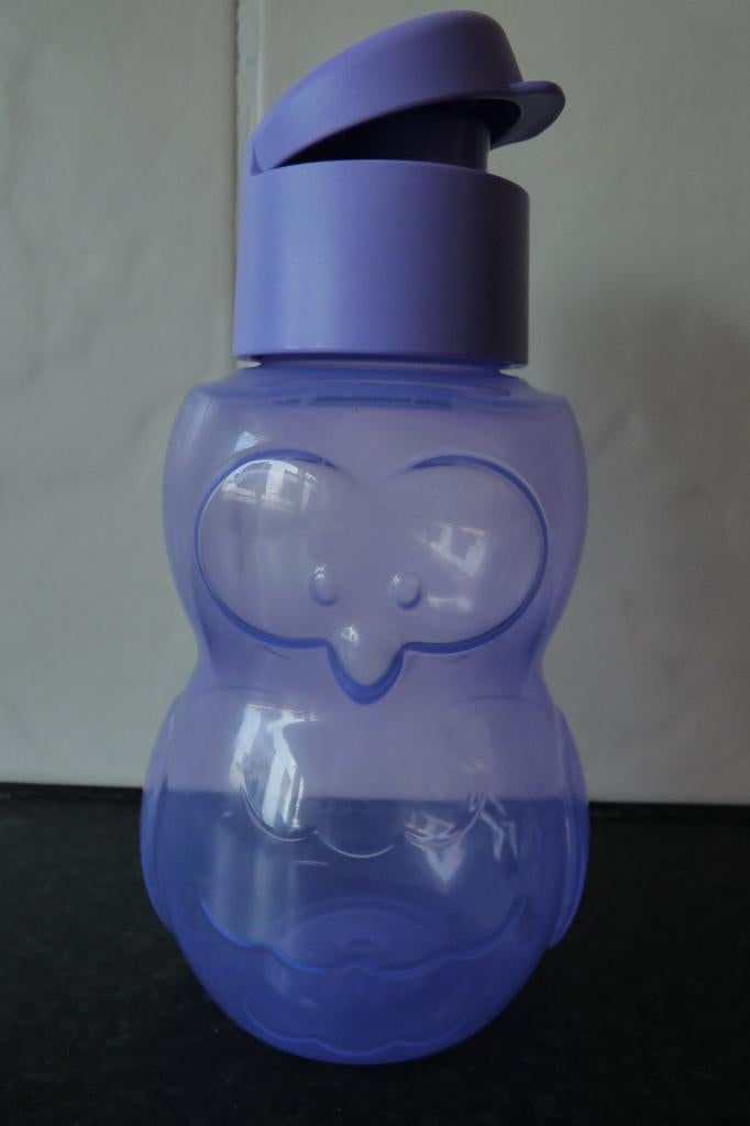 nieuw Tupperware eco fles uil, Ophalen of Verzenden, Nieuw, Paars, Overige typen