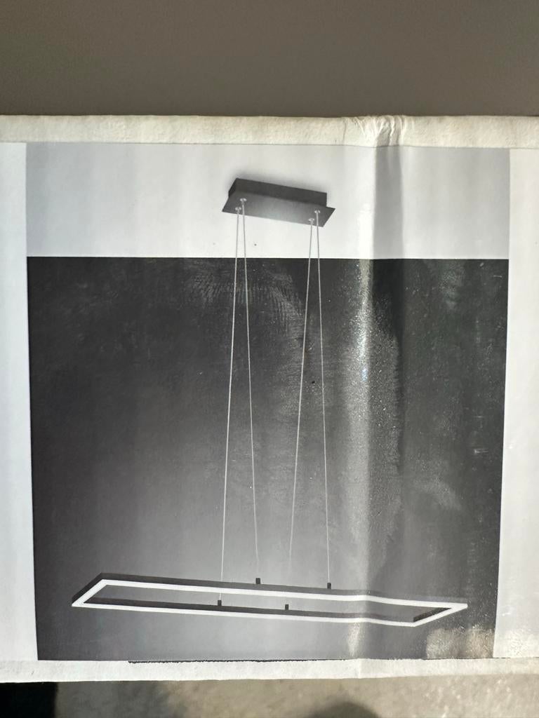 Moderne LED Hanglamp Eetkamer, Huis en Inrichting, Lampen | Hanglampen, Ophalen, Nieuw, Metaal, Minder dan 50 cm