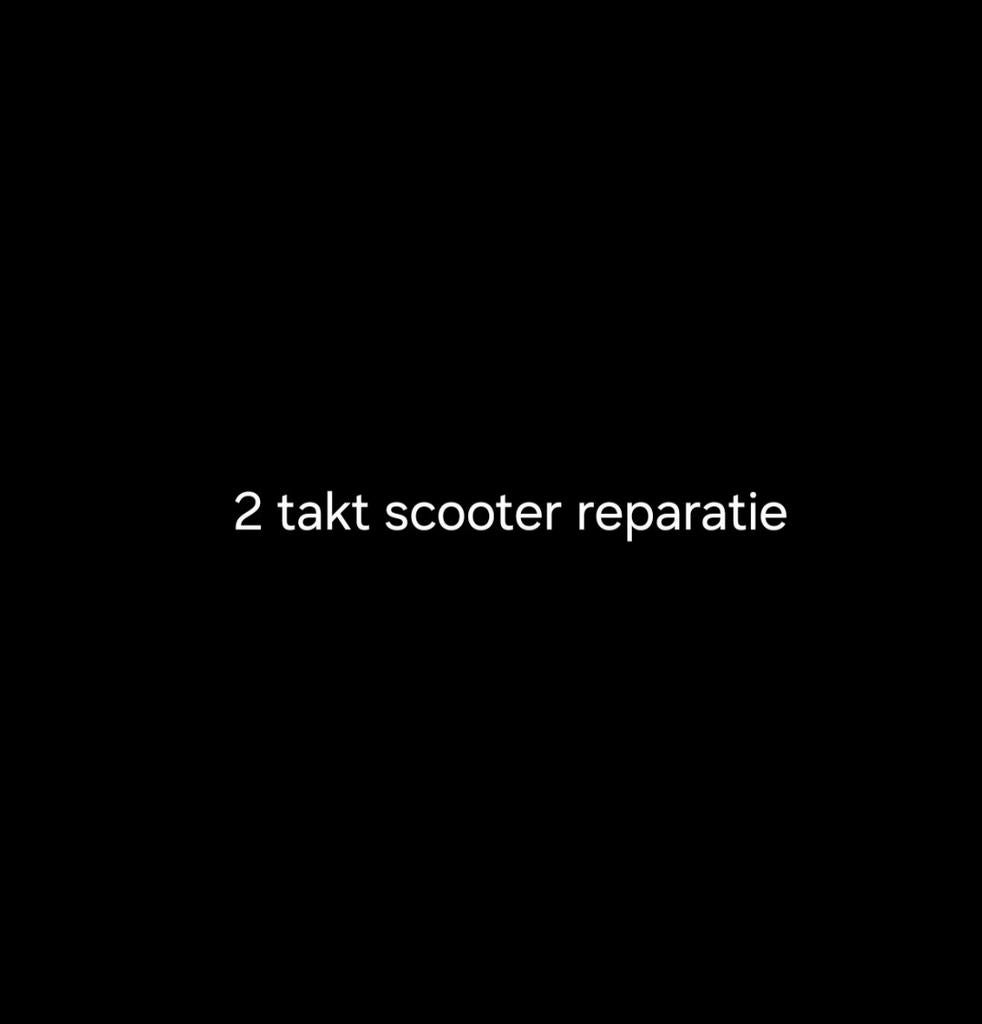 2 takt scooter reparatie meppel, Eén persoon, Cadeaubon
