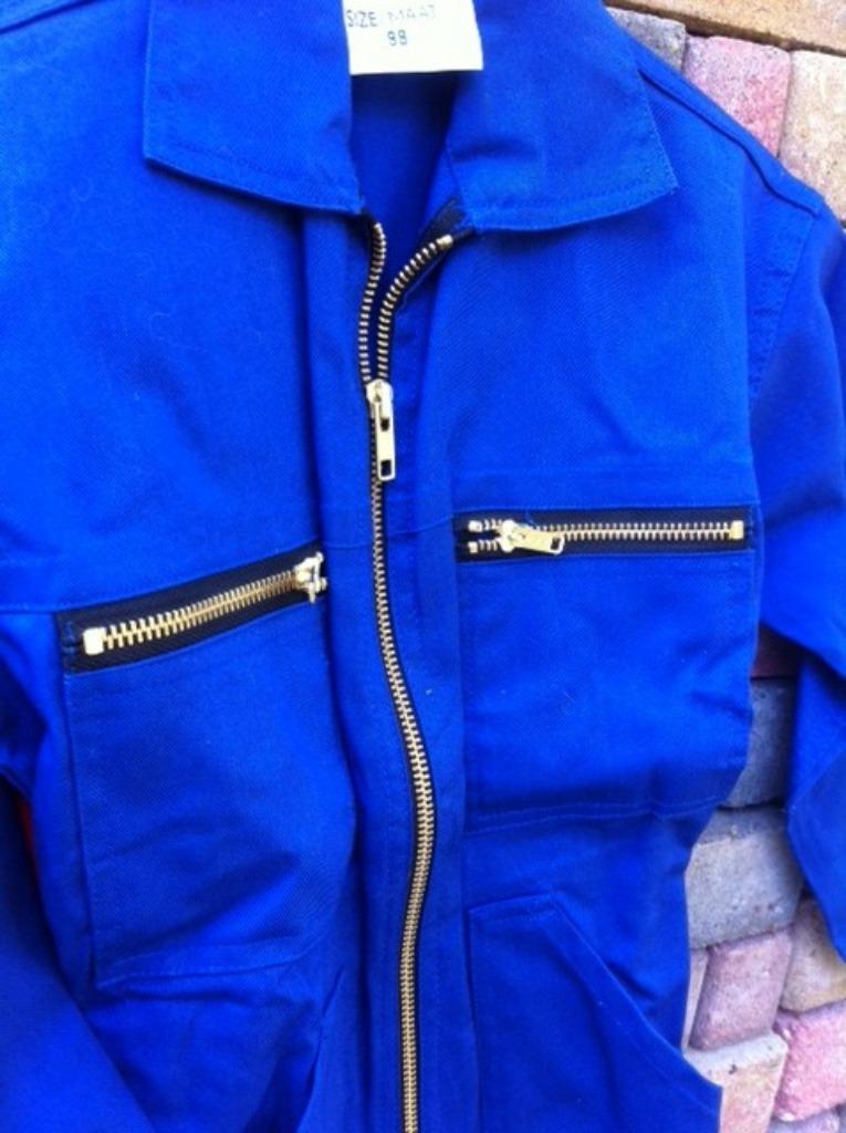 Foto 6 van AANBIEDING!! Kinderoveralls 100% Katoen met YKK Ritsen