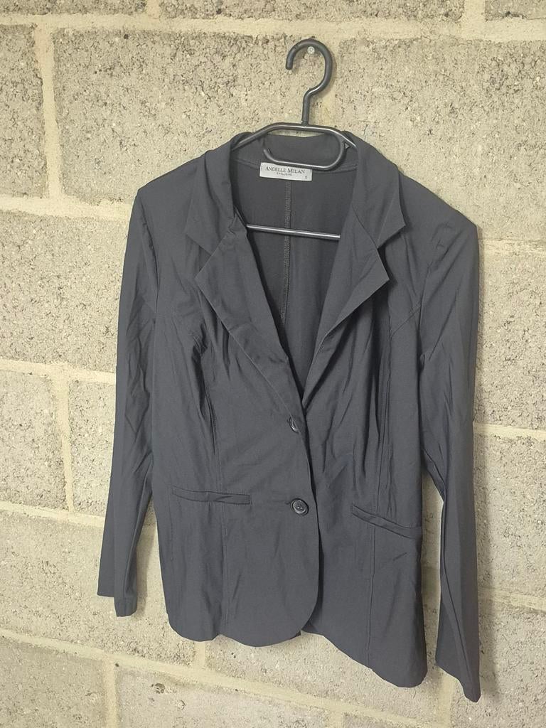 Zwarte Angelle Milan Blazer - Maat S, Angelle Milan, Zwart, Ophalen of Verzenden, Zo goed als nieuw