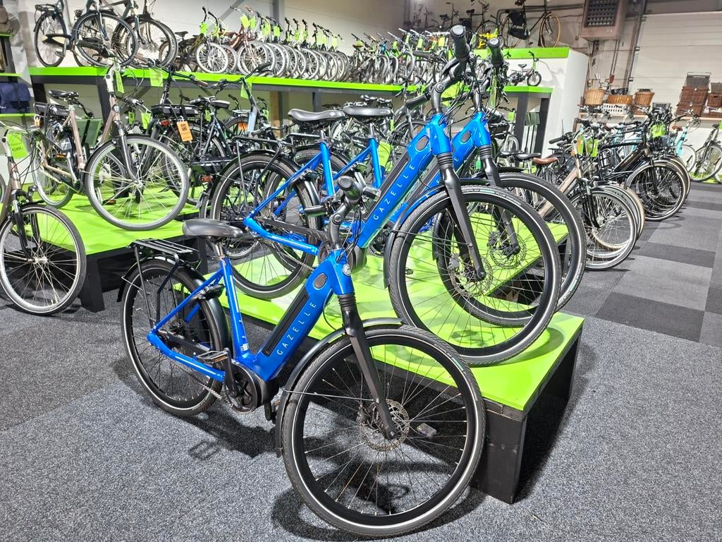 Gazelle ultimate C8+ bosch active plus 500wh belt drive, 51 tot 55 cm, Ophalen, Zo goed als nieuw, Gazelle