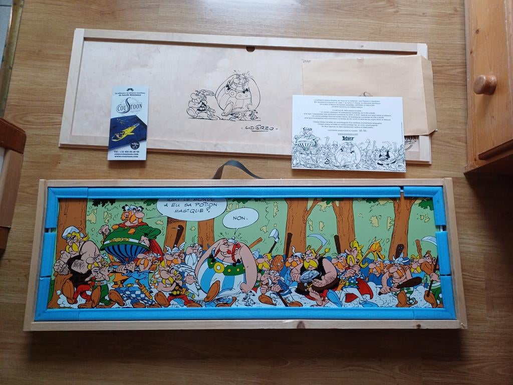 Emaille plaat "Domein der Goden"
Astérix, Ophalen of Verzenden, Asterix en Obelix, Nieuw, Beeldje of Figuurtje