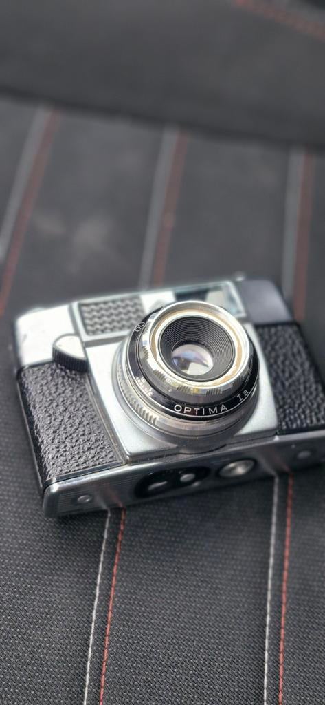 Vintage Agfa Optima 1a Camera, Ophalen of Verzenden, Gebruikt, Compact, Overige Merken