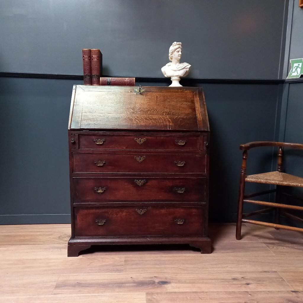 Antieke Engelse secretaire, Huis en Inrichting, Kasten | Secretaires, Ophalen of Verzenden