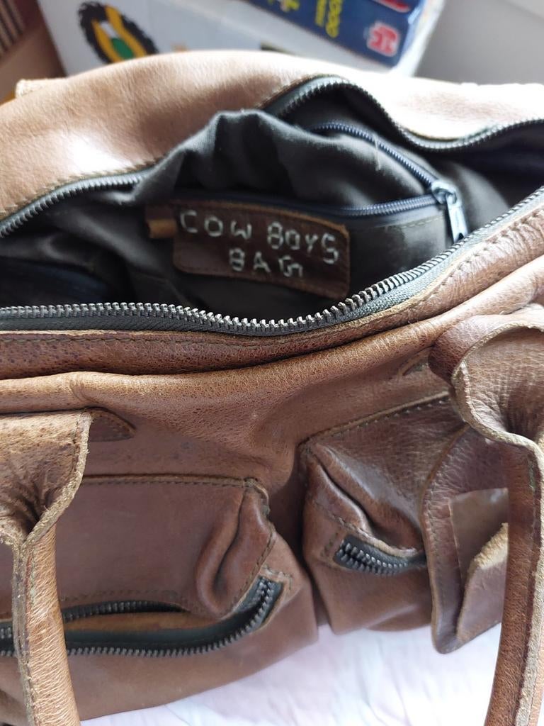 Cowboys Bag leer handtas en schoudertas, Ophalen of Verzenden, Handtas