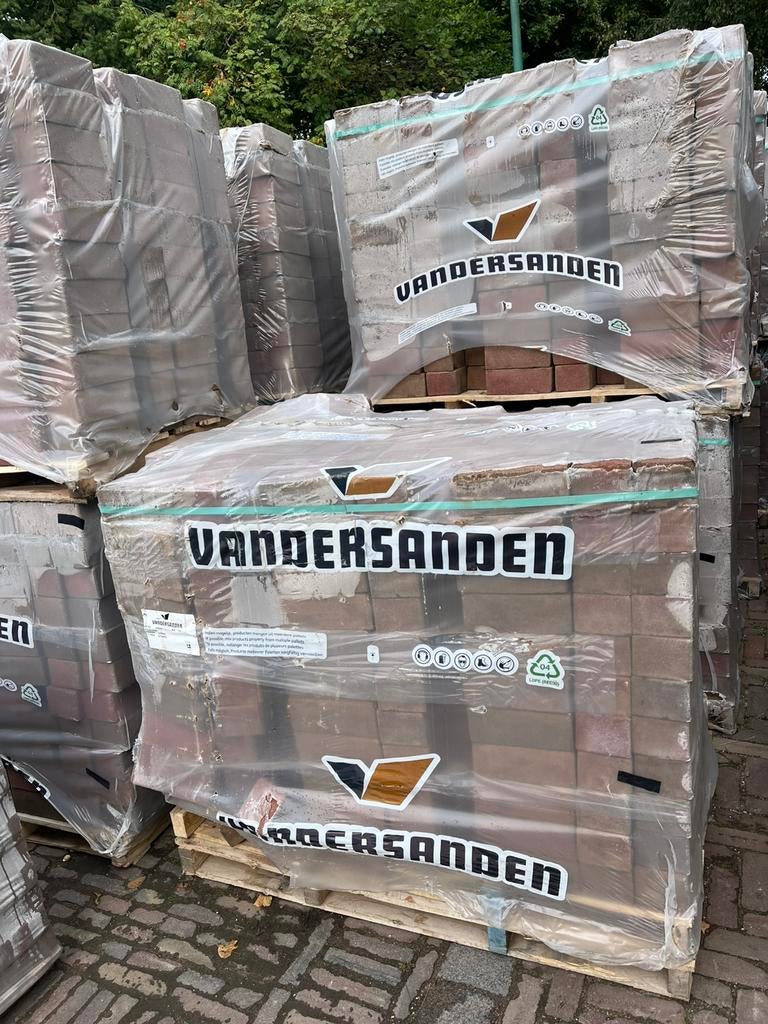 Gebakken klinkers gebruikt en nieuw., Verzenden, Keramiek, Klinkers, Nieuw